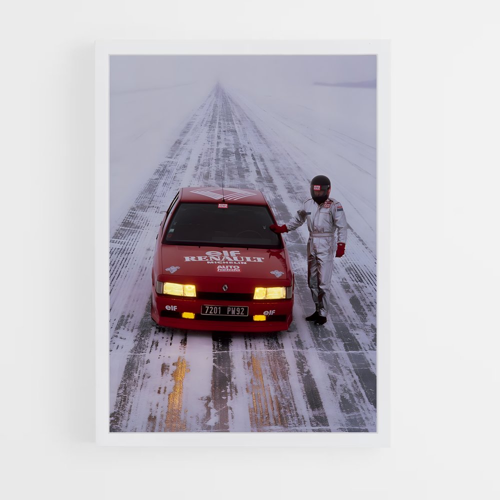 Poster Turbo Passion – affiche Renault (vue 3)